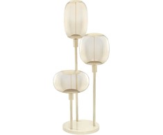 Pastatomas šviestuvas STICK, 3xE27, smėlio sp.