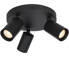 Italux Lubinis šviestuvas Nesto SPL-23436-3R-BK