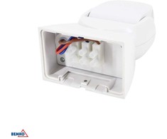Bemko Paviršinis judesio daviklis, baltas, IP65, max 1200W, 180°, max 12m