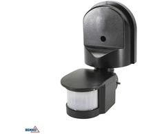 Bemko Paviršinis judesio daviklis, juodas, IP44, max 1200W, 180°, 5-12m