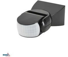 Bemko Paviršinis judesio daviklis, juodas, IP65, max 1200W, 180°, max 12m