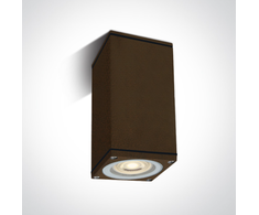 Paviršinis lauko šviestuvas, GU10, rudas, IP54, 67426D/BR