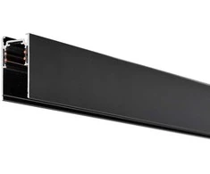 Lubinis šviestuvas Paviršinis magnetinis bėgelis MAGNETIC, juodas, 1m