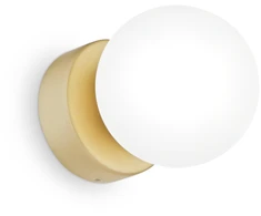 Ideal Lux Sieninis šviestuvas Perlage Ap1 Ottone