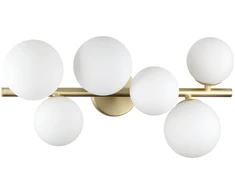 Lubinis šviestuvas Ideal Lux Paviršinis šviestuvas PERLAGE, G9, baltos/žalvario sp., 309279