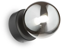 Ideal Lux Sieninis šviestuvas Perlage Ap1 Nero