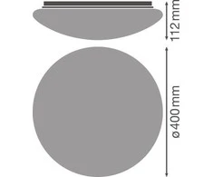 Ledvance <p>Plafonas CIRCULAR COVER 400 Dangtis</p>