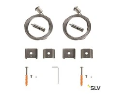 slv Plieniniai laidai EUTRAC®, S-TRACK ir 1 fazės sistemoms, 2 x 5m