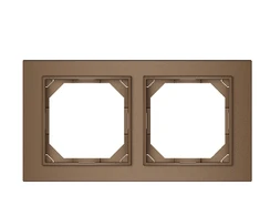 Vilma Rėmelis QUADRUM QR 1000, 2 vietų, mocha sp.