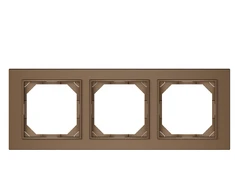 Vilma Rėmelis QUADRUM QR 1000, 3 vietų, mocha sp.