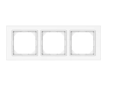 Vilma Rėmelis QUADRUM QR 1000 FIT LINE, 3 vietų, baltas