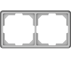 Rėmelis VILMA STANDARD ST 150, 2 vietų, metalo spalvos