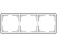 Rėmelis VILMA STANDARD ST 150, 3 vietų, pilkas