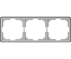 Rėmelis VILMA STANDARD ST 150, 3 vietų, metalo spalvos