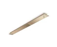 Pakabinamas šviestuvas Ideal Lux rosone metallo 3 luci ottone brunito