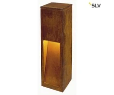 slv RUSTY SLOT 50, surudijusio plieno spalvos, E27 taupantis energiją, maksimaliai 11W, IP44