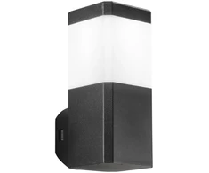 Sieninis šviestuvas Sieninis fasado šviestuvas FOCUS, juodas, 1xGU10, IP65