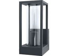 Sieninis lauko šviestuvas ENDURA CLASSIC FRAME, E27, tamsiai pilkas, IP44