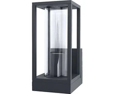 Sieninis lauko šviestuvas ENDURA CLASSIC FRAME, E27, tamsiai pilkas, IP44