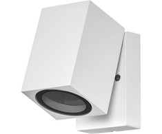 Sieninis lauko šviestuvas ENDURA CLASSIC CUBE, GU10, baltas, IP44