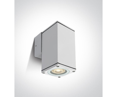 Sieninis lauko šviestuvas, GU10, baltas, IP54, 67426B/W