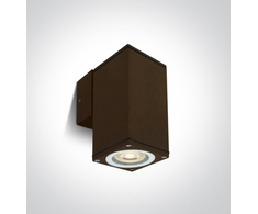 Sieninis lauko šviestuvas, GU10, rudas, IP54, 67426B/BR