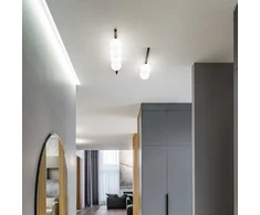 Lubinis šviestuvas Ideal Lux Sieninis/lubų šviestuvas BINOMIO, G9, juodas, 310671