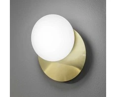 Bikuva.lt Ideal Lux Sieninis šviestuvas Ninfea Ap1 Ottone