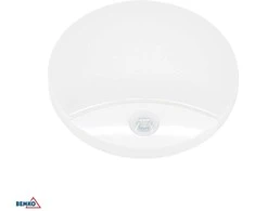 Lubinis šviestuvas Bemko 10W LED plafonas su judesio davikliu TAWAN, baltas, 4000K, IP44
