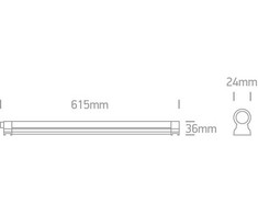 Sieninis šviestuvas 10W LED veidrodžio šviestuvas, 2700K-6500K, 38110BD