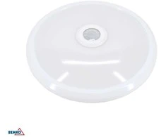 Sieninis šviestuvas Bemko 12W LED plafonas su judesio davikliu DORIA, baltas, 4000K