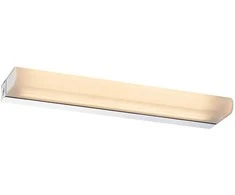 Lubinis šviestuvas 12W LED sieninis veidrodžio šviestuvas MELOMI, chromo sp., 3000K, IP44