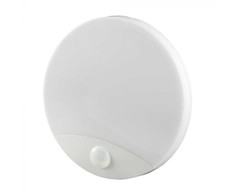 V-tac 15W LED paviršinis šviestuvas, baltas, 3000/4000/6000K, su judesio davikliu, IP44