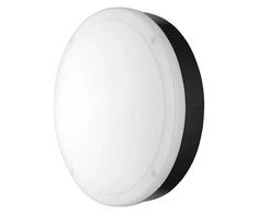 Sieninis šviestuvas Ledvance 15W LED plafonas SURFACE BULKHEAD 300 ON/OFF, juodas, 4000K