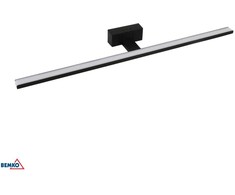 Bemko 15W LED veidrodžio šviestuvas KEIRA, juodas, 4000K, IP44