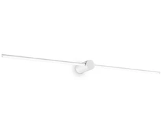 Sieninis šviestuvas Ideal Lux 16W LED veidrodžio šviestuvas FILO, baltas, 3000K, 327778