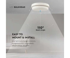 Sieninis šviestuvas 18W LED paviršinis šviestuvas, baltas, 4000K, IP54