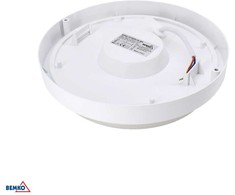 Bemko 18W LED plafonas CIRCLE, baltas, 4000K, IP54, su judesio davikliu