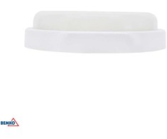 Bemko 18W LED plafonas CIRCLE, baltas, 4000K, IP54, su judesio davikliu