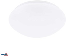 18W LED plafonas TOKAR, baltas, 3000K, IP44