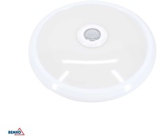Lubinis šviestuvas Bemko 20W LED plafonas su judesio davikliu DORIA, baltas, 4000K