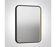 Sieninis šviestuvas Bikuva.lt 20W LED šviestuvas- veidrodis, juodas, 3000-6500K, dimeriuojamas, 60208D/B/V