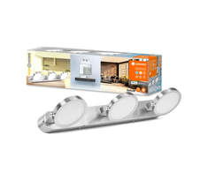 Sieninis šviestuvas Ledvance Smart 20W LED vonios šviestuvas SUNATHOME, sidabro sp., 2200-5000K, dimeriuojamas