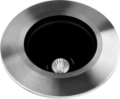 Sieninis šviestuvas Bikuva.lt 2.1W LED įleidžiamas šviestuvas ARKOSLIGHT DARK, 3000K (šiltai balta), IP65
