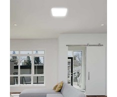 Sieninis šviestuvas 24W LED paviršinis šviestuvas, kvadratinis, baltas, 6500K, IP44