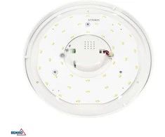 Pakabinamas šviestuvas Bemko 24W LED plafonas PAULA, baltas, 4000K, IP44