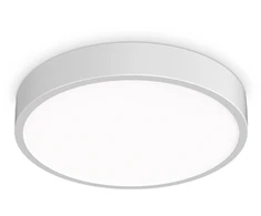 Lubinis šviestuvas Ideal Lux 26W LED plafonas RAY, baltas, 3000/4000K, IP44, 318264