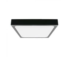 Lubinis šviestuvas V-tac 30W LED paviršinis šviestuvas, juodas, 6500K, IP44