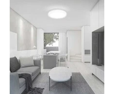 Sieninis šviestuvas V-tac 36W LED paviršinis šviestuvas, apvalus, baltas, 6500K, IP44