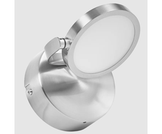 Sieninis šviestuvas 7,5W LED vonios šviestuvas SUNATHOME, sidabro sp., 2200-5000K, dimeriuojamas